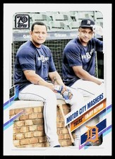 2021 Topps Motor City Mashers (Miguel Cabrera / Jonathan Schoop #152 Detroit