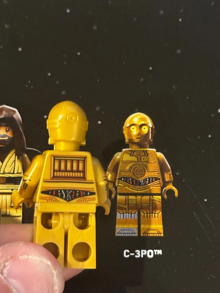 IN HAND! Lego Star Wars C-3PO Minifigure DEATH STAR 75419 New - SW1201 - Image 2 of 3