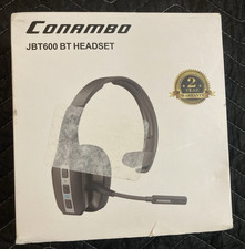 Conambo JBT600 Trucker Bluetooth Headset with Tri-Mic, Noise Cancelling 60Hrs