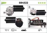 Valeo 584522 Wischermotor Motor Scheibenwischer FüR Audi FüR VW
