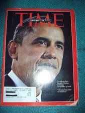 TIME, The Commemorative Issue, President Elect Barack Obama, November 17, 2008