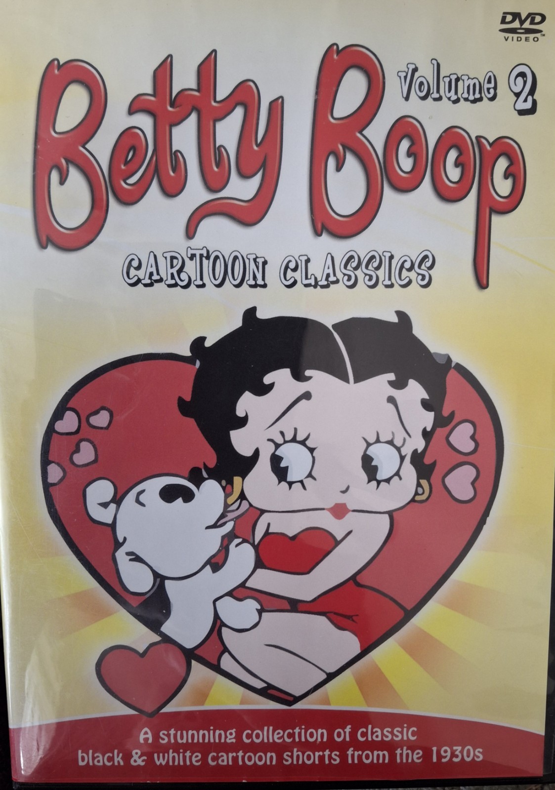 Betty Boop Volume Two Cartoon Classics DVD 2015 42 Minutes Like New Condition