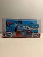 DISNEY PIXAR CARS GRAY HAULER DINOCO THE KING 3 NIGHT SCENE