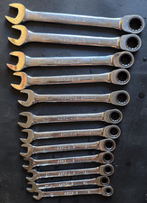 Matco Tools 9grc Metric Ratcheting Comb. Wrench Set 12pc 8-19mm Steel Matco Tools 9grc Metric Ratcheting Comb. Wrench Set 12pc 8-19mm Steel