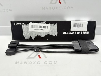 Lian LIANLI USB 2.0 Hub, 1 to 3 HUB, Supports UNI Fan Series Controlle