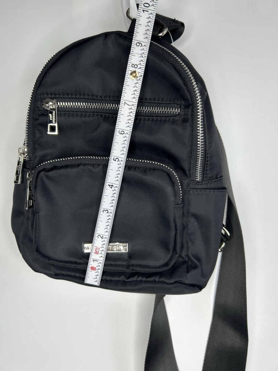 Madden Girl Black Mini Sling Backpack New With Tags | eBay