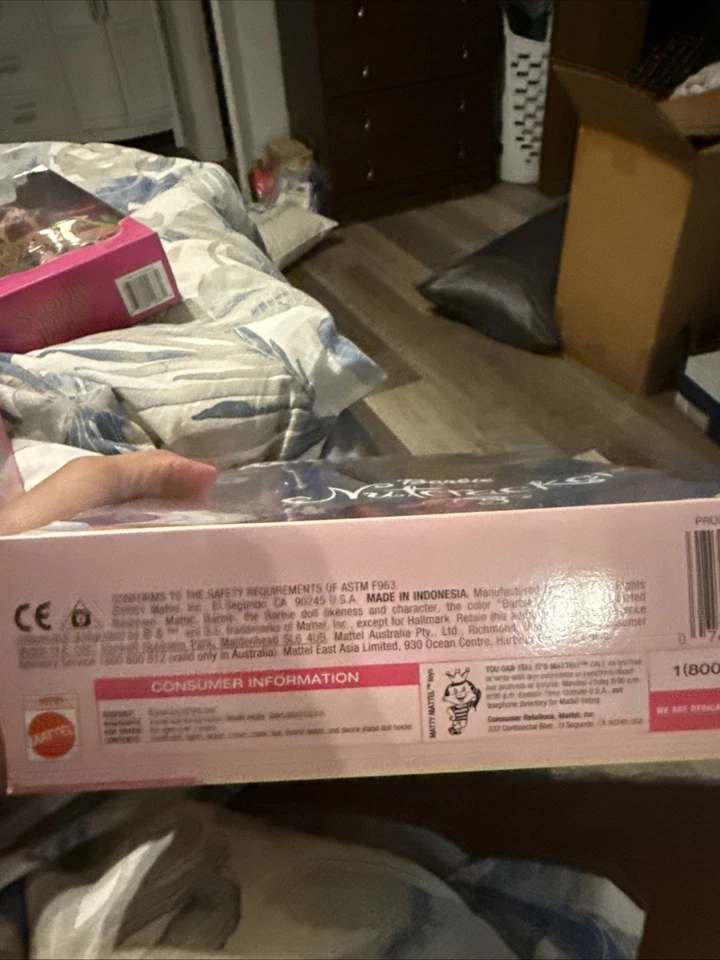 New 2001 Barbie In The Nutcracker Ken Doll As Prince Eric NRFB Mattel - Image 2 of 3