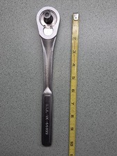 Vintage Craftsman USA -VM- 44808  3/8'' Teardrop QR Long Handle Ratchet 