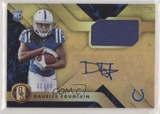 2018 Panini Gold Standard Rookie Jersey 32/99 Daurice Fountain #238 Auto no9