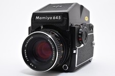 Near MINT Mamiya M645 1000S Sekor C 80mm F/2.8 AE Prism Finder From JAPAN