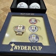 Jeu de marqueurs de balle de golf clip de chapeau magnétique PGA 2012 Ryder Cup Hazeltine plus