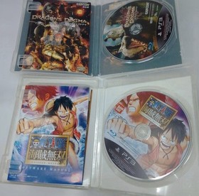PS3 Games Bundle 4 Lot Yakuza Dead Souls One Piece Pirate Warriors FF13-2 Japan