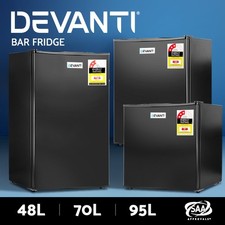 Devanti Bar Fridge Portable Mini Home Refrigerator Beer Freezer Office 48/70/95L