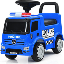 Ride on Push Car, Licensed Mercedes Benz Push Cars for Toddlers W/Horn, Music, L