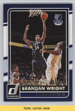 2015-16 Panini Donruss Assists 5/5 Brandan Wright #183 READ 0b2