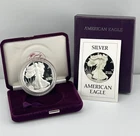 1986-S American Silver Eagle 1 oz Fine Bullion Proof Coin Set w/ Box & COA