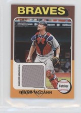 2011 Topps Lineage Mini 1975 Design Relics Brian McCann #75R-BMC 0s55