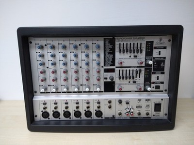Behringer Europower PMH660M Ultra Low Noise 600 Watt Powered Mixer - UNGETESTET.