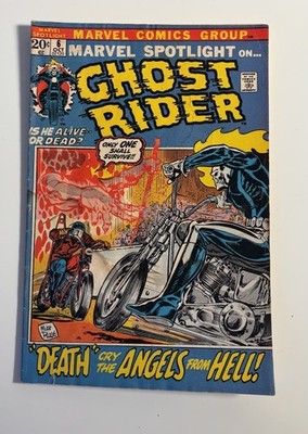 Marvel Spotlight #6 Ghost Rider 2nd App Johnny Blaze Marvel 1972 VG 4.0 Key
