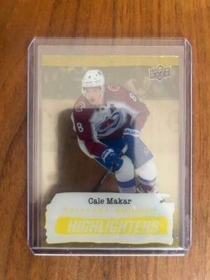 2023-24 Upper Deck Series 2 Highlighters #HL-23 Cale Makar -Colorado Avalanche