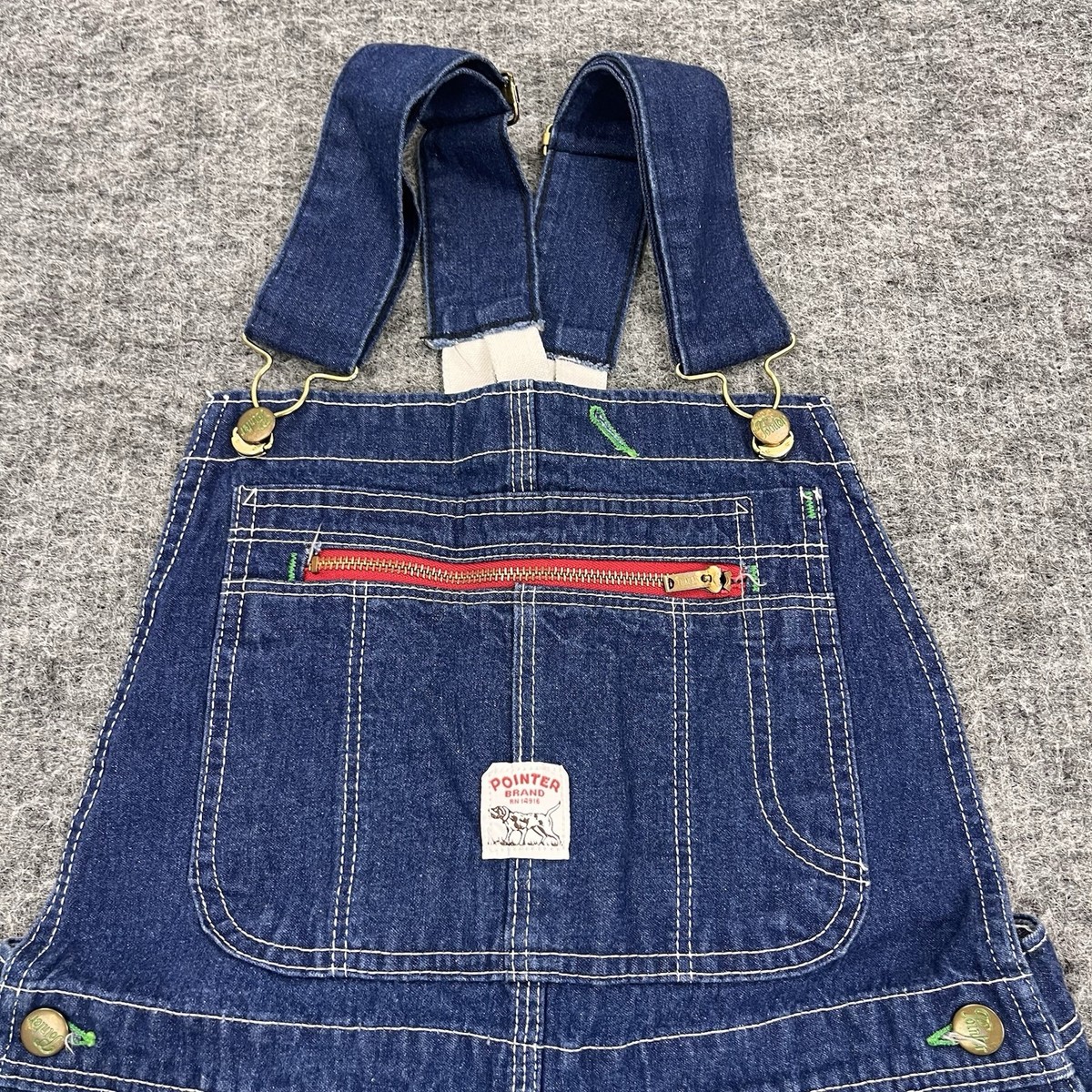 POINTER BRAND ブルー オーバーオール Vintage Pointer Brand Overalls Mens 30x32 Blue Denim Carpenter