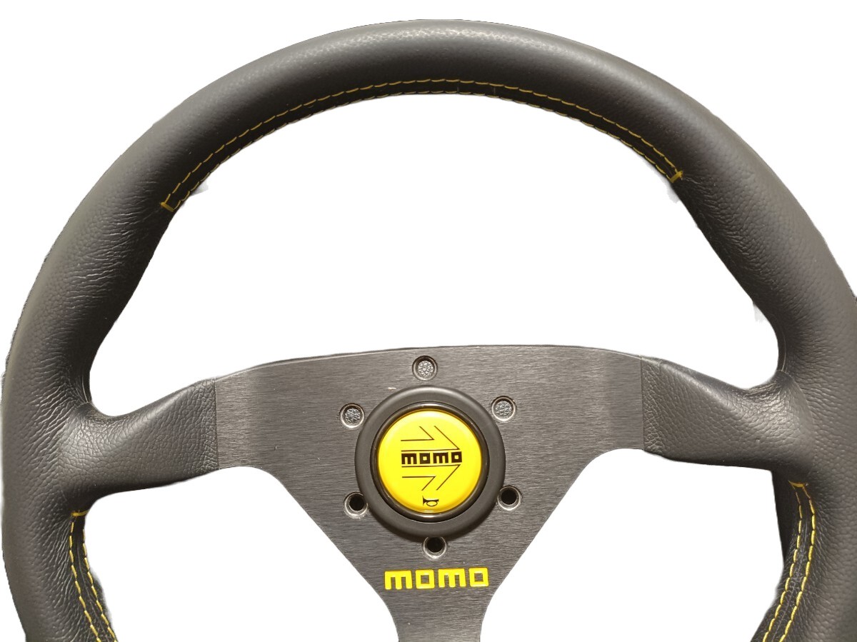 MOMO VELOCE Racing 320mm Steering Wheel Black Leather NA NB R32 86