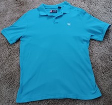 Chaps Men's Size Large Blue Polo Shirt