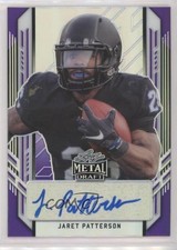 2021 Leaf Metal Draft Portrait Purple Rainbow /25 Jaret Patterson Auto 0c6
