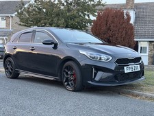 Black Kia Ceed GT Line 1.4T 2019
