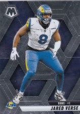2025 NFL Panini Mosaic Los Angeles Rams Jared Verse Trading Card