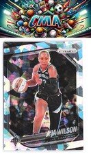 2025 Panini Prizm WNBA #76 A’ja Wilson Ice Prizms