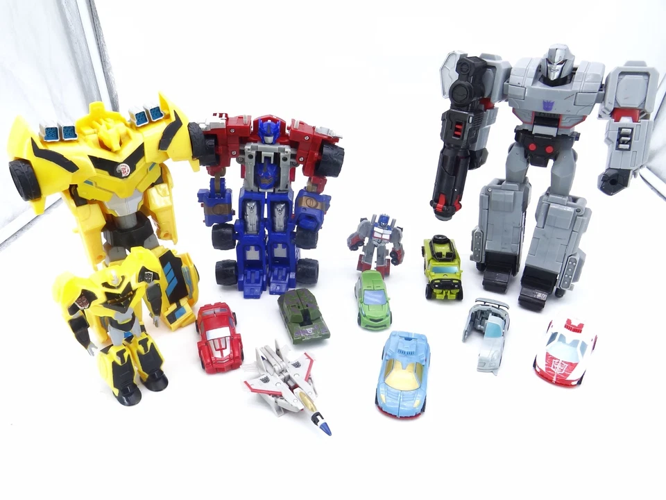 13x Transformers Roboter Vintage Spielzeug Action Figuren Hasbro Megatron 2000er - Bild 4 von 4