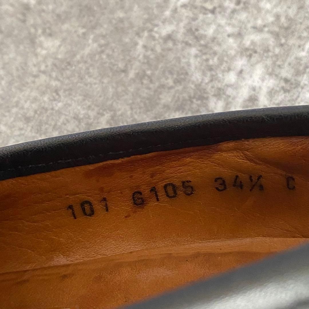 GUCCI Women's Loafers Leather Black EU34.5/US4.5 120223c thumbnail 20