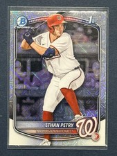 2025 Bowman Draft #BDC-151 Ethan Petry Chrome Mojo Refractor