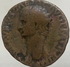 Emperor Claudius I 41-54AD Genuine Ancient Roman Coin Libertas Rome Mint Scarce