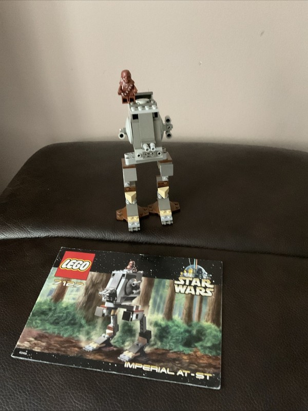 LEGO Star Wars 7127 Imperial AT-ST Complete Set With Instructions But No Box