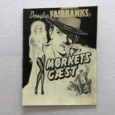 Jump for Glory Douglas Fairbanks Jr., Valerie Hobson 1937 Danish Movie Program