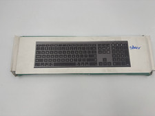 New Open Box Jelly Comb Keyboard Space Silver...
