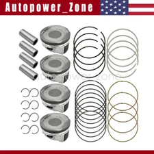 New Pistons & Rings Set For 07-13 Toyota Camry RAV4 Scion tC Lexus 2.4 2AZFE