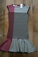 NEW&TAGS JANE NORMAN knitted jumper dress SIZE 10 36 stretch ruffle tunic party