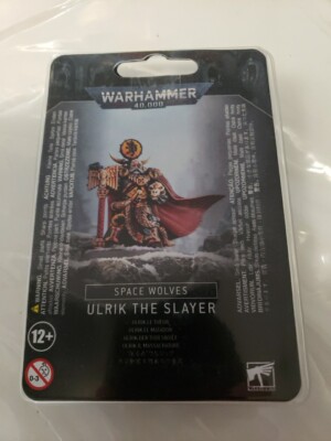 Warhammer 40k Space Wolves Ulrik The Slayer NIB Sealed 
