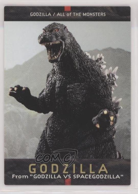 1996 Bandai Carddass Godzilla All of The Monsters Godzilla #60 0b67