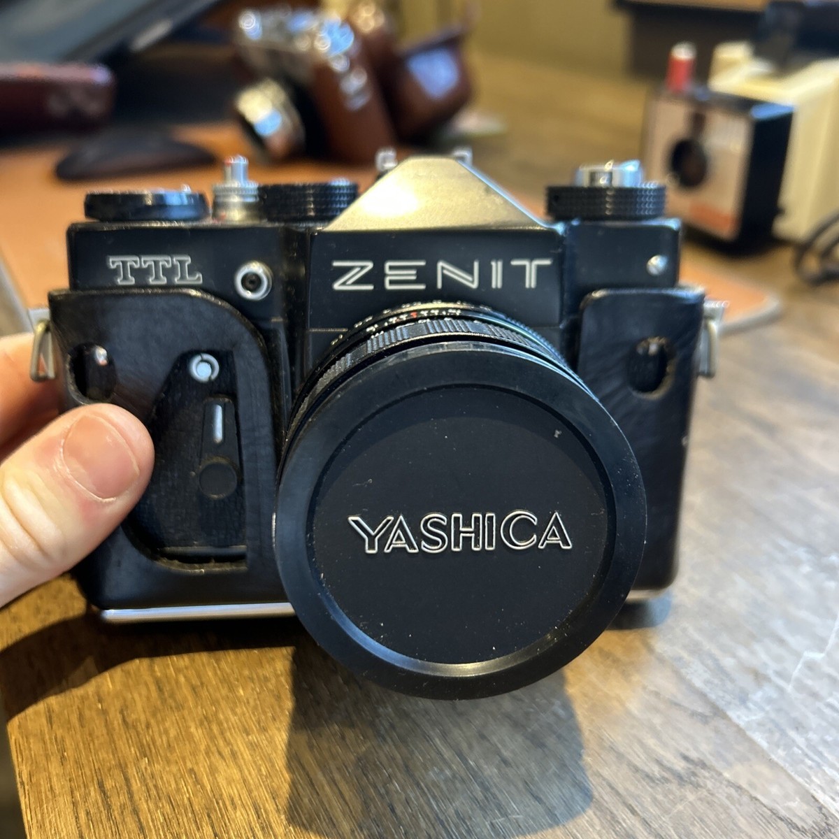 Zenit TTL, with 58mm, f2 Lens UK