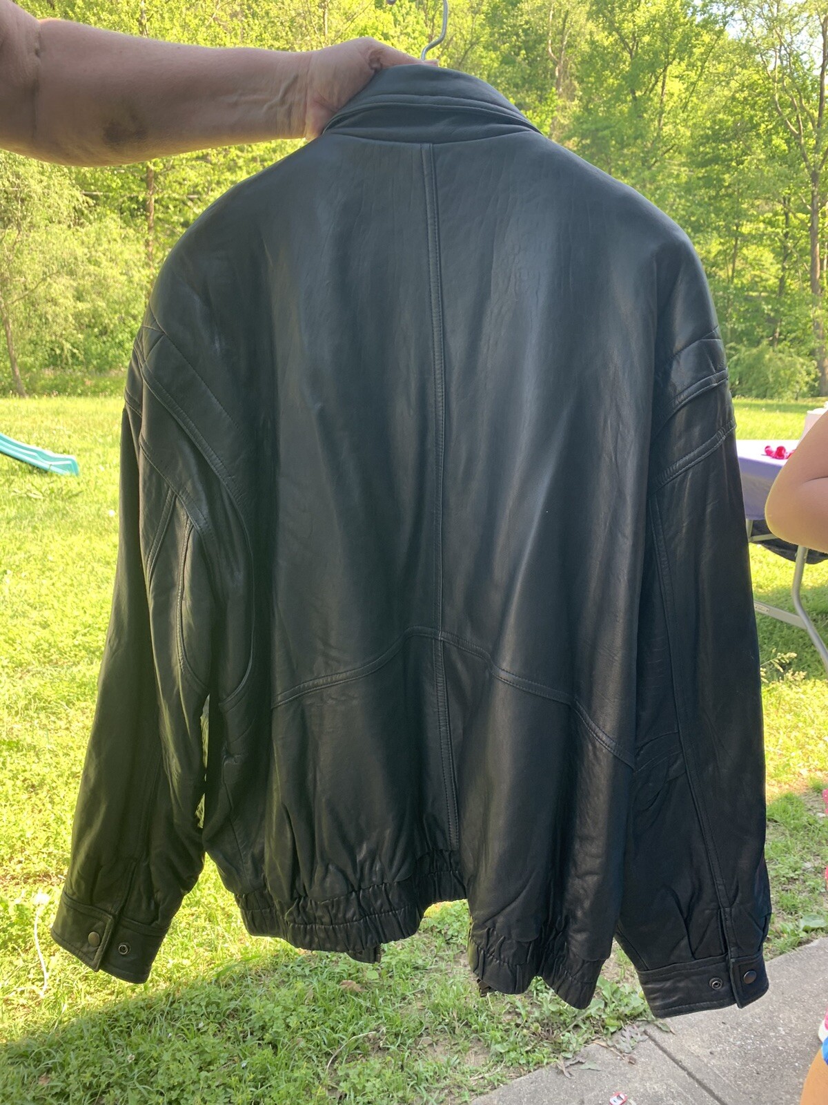 budweiser leather jacket - image 2