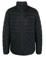 MOOSE KNUCKLES M13MJ108 BOYNTON BLACK PADDED JACKET - L