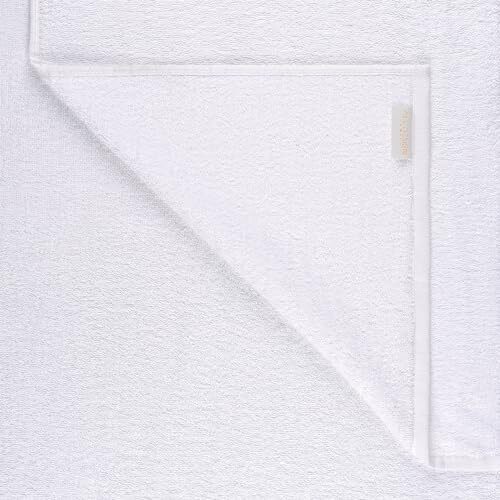 Quick-Dry, Soft & High Absorbent Bath Towels 27"x54" 4 Piece Bath Towel White - Picture 6 of 7
