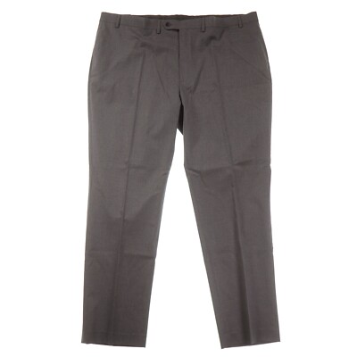 club room dress pants Club Room Men's Four-Way Stretch Pants - Blue