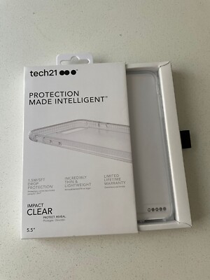 TECH21 Impact Clear iPhone Case  7 Clear Matte T21-5350