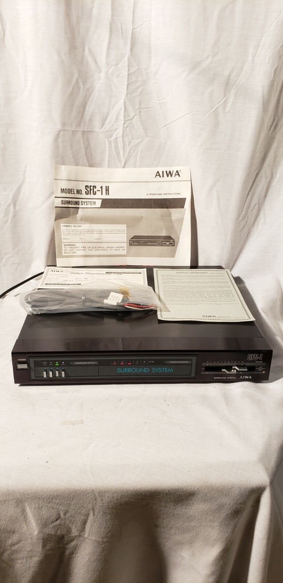Aiwa SFC-1H Rare Vintage Audio Surround System Receiver | eBay