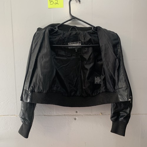 Beverly Hills Polo Club Faux Leather Jacket girl’s size 7/8 - Picture 5 of 6